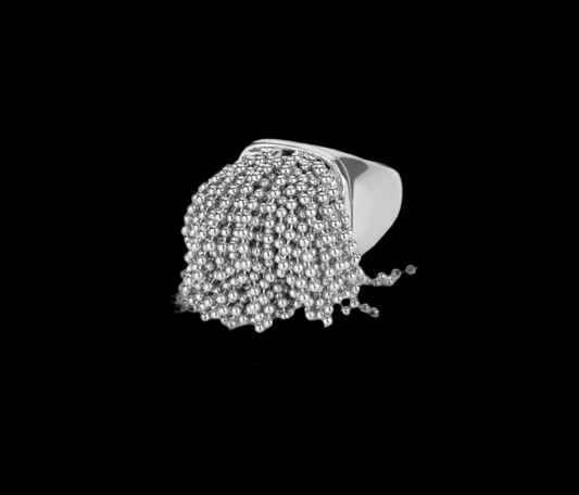 Beaded Tassel Ring - DiiorMii