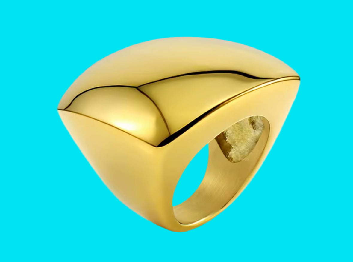 Square Dome Ring - DiiorMii