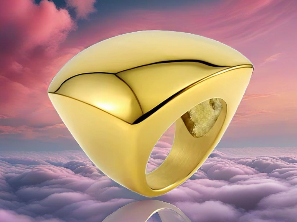 Square Dome Ring