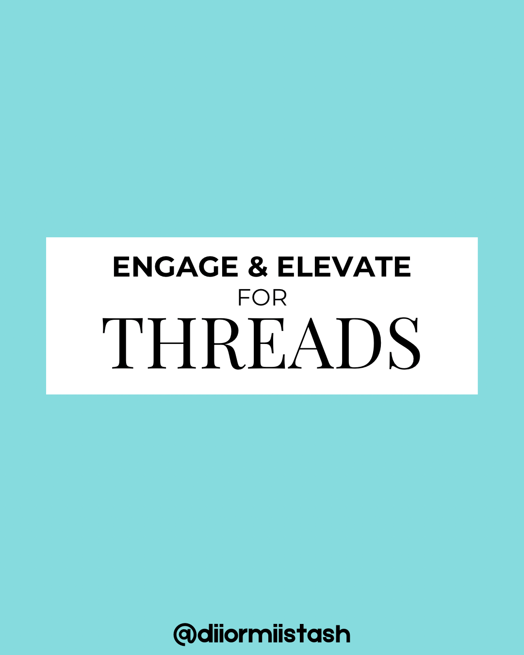 Engage & Elevate