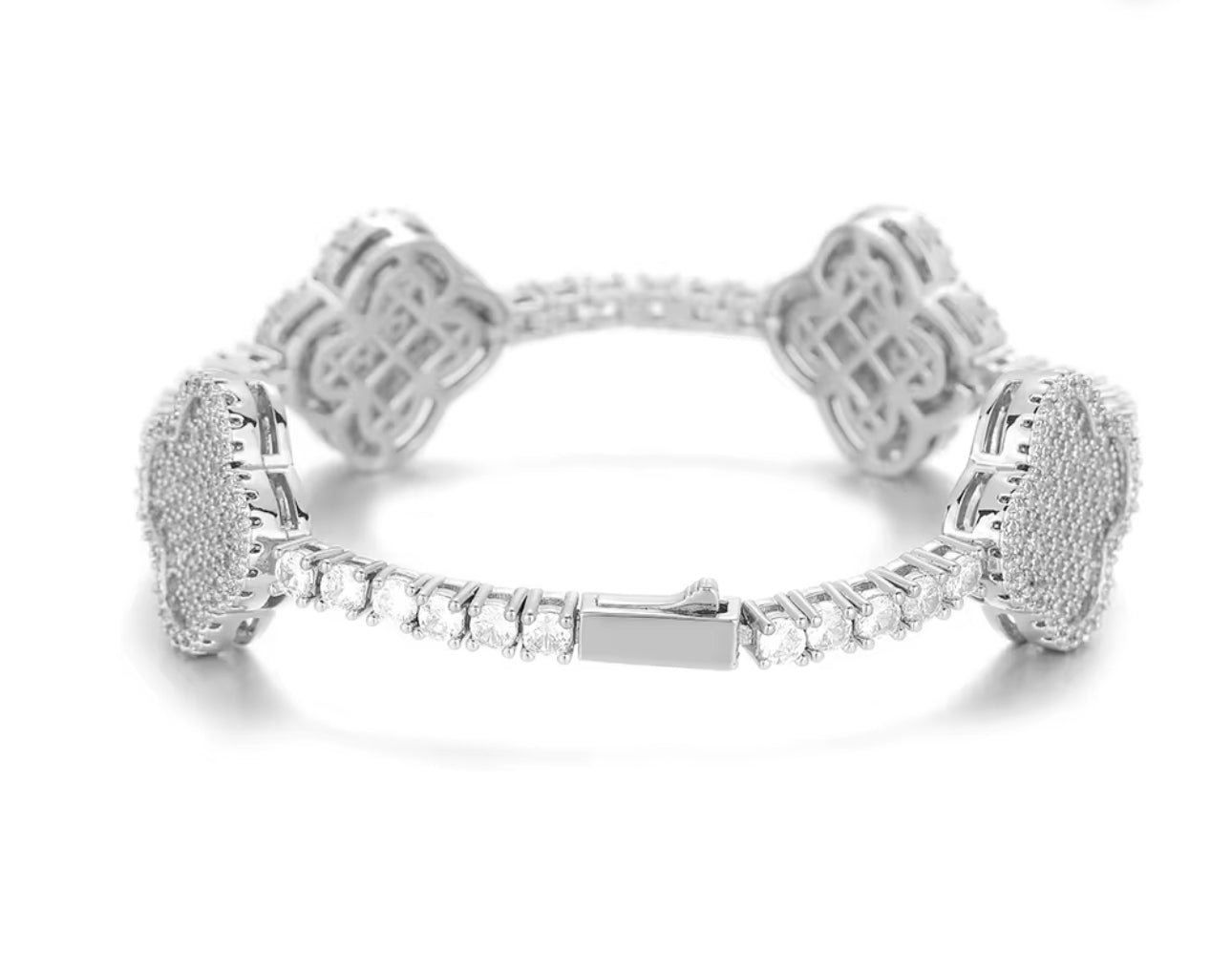 Clover Tennis Bracelet