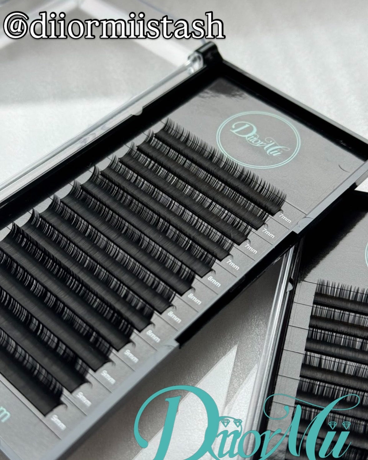 Premium B Curl Mixed Lash Tray - DiiorMii