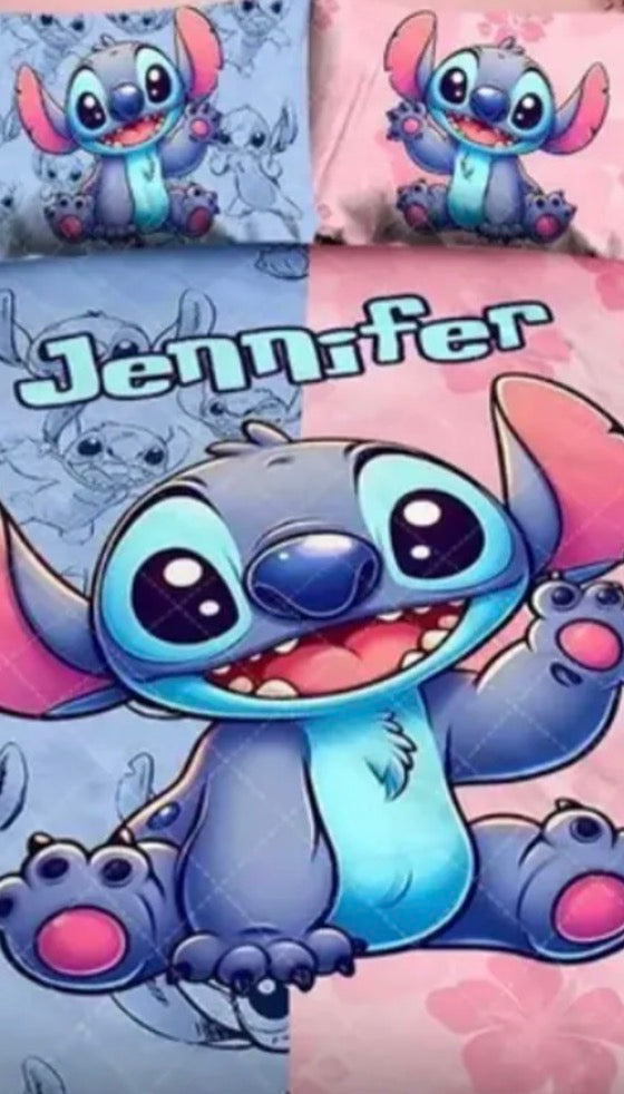 Disney Stitch Quilt Bedding - DiiorMii