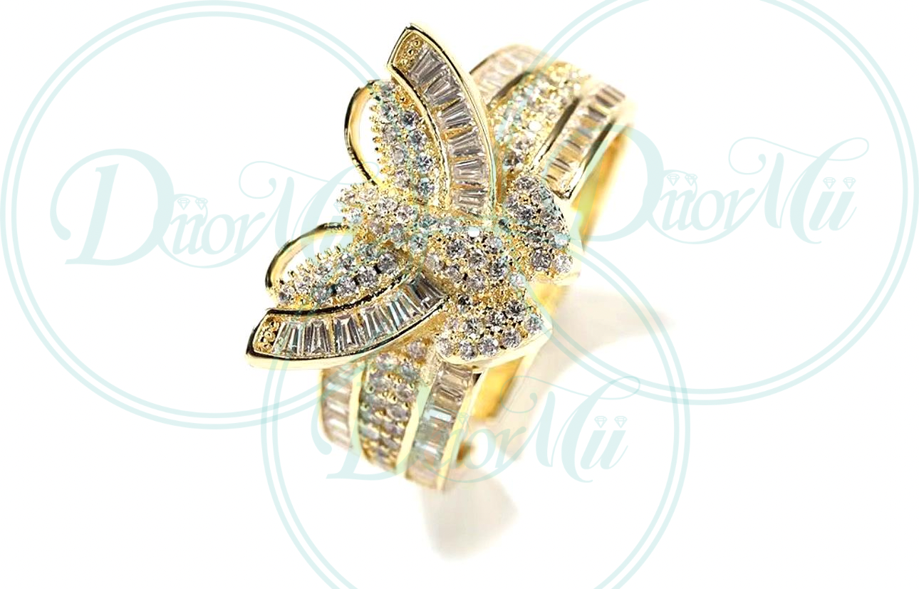 Butterfly Accent Ring - DiiorMii