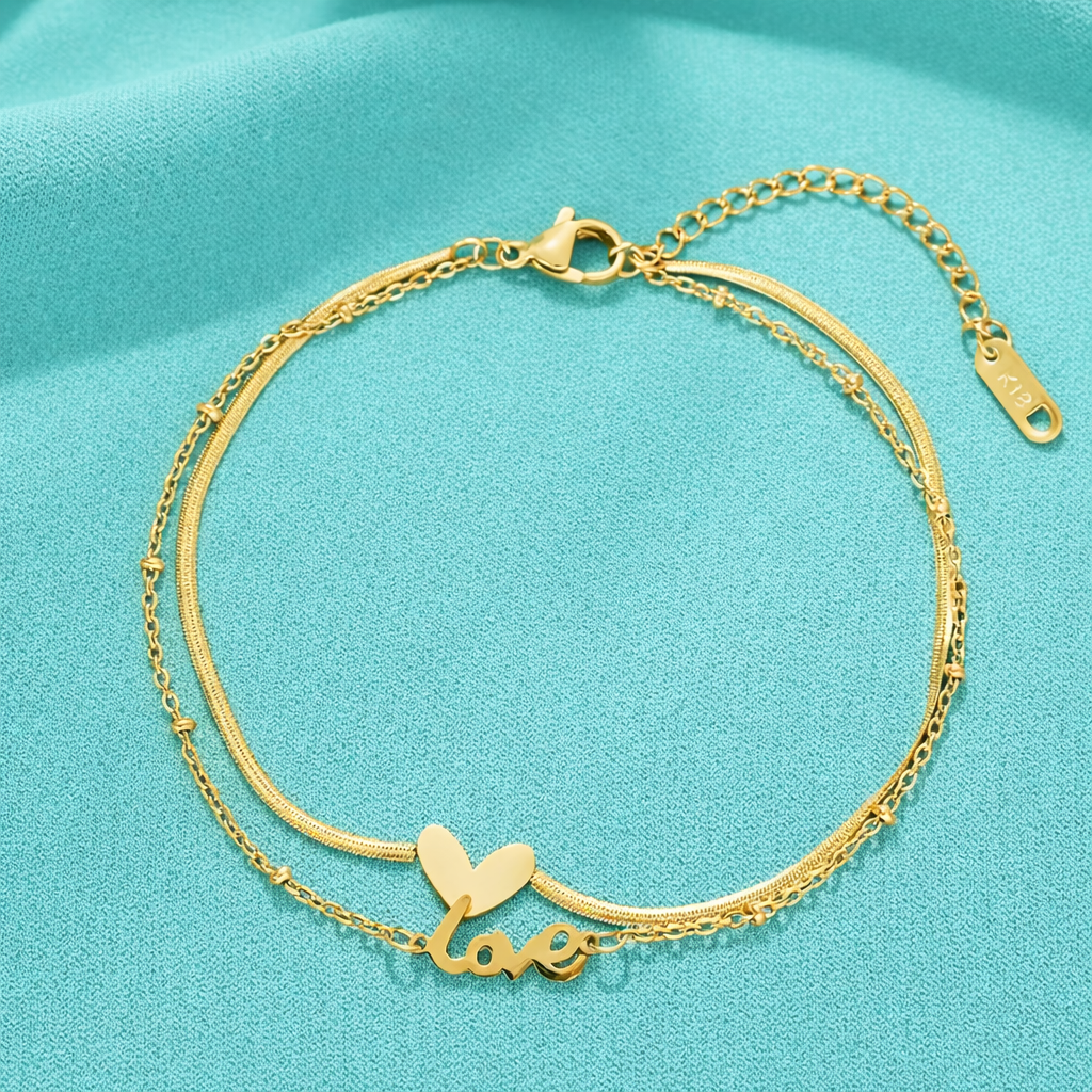 Heart Pendant Anklet - DiiorMii
